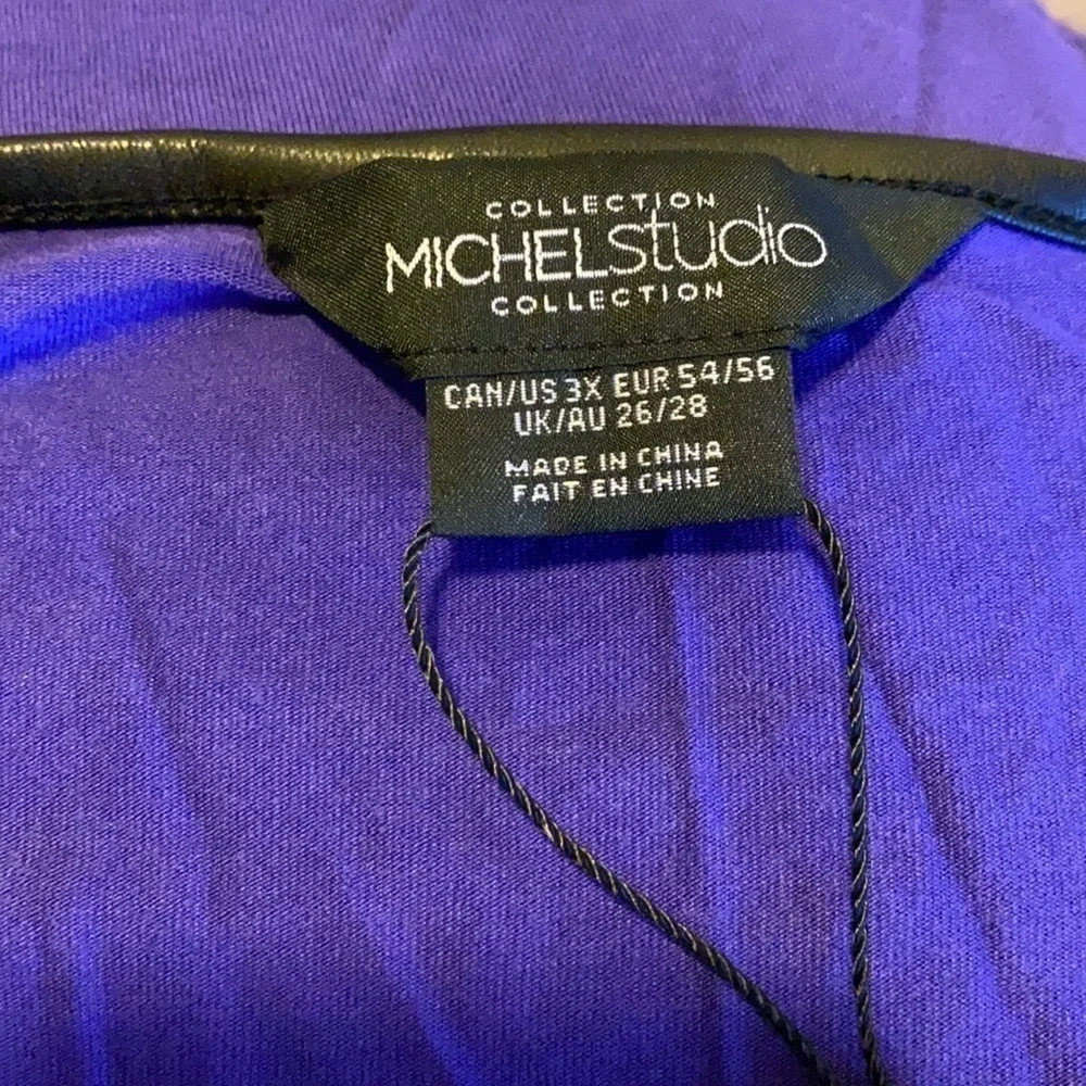 Michel Studio - Royal Purple Top​​​​​​​​​​​​ - Picture 6 of 7